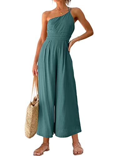 Image of Linen Jumpsuit Romper