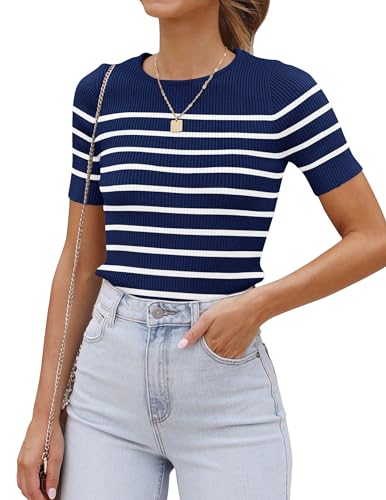 Image of Striped Blouse
