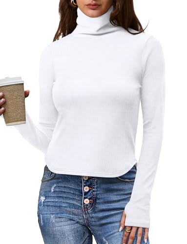 Image of White Turtleneck