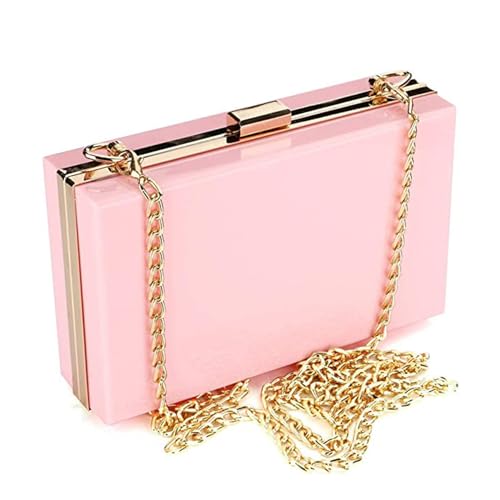 Image of Pink Box Clutch Bag