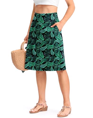 Image of Midi Skirt with Movement