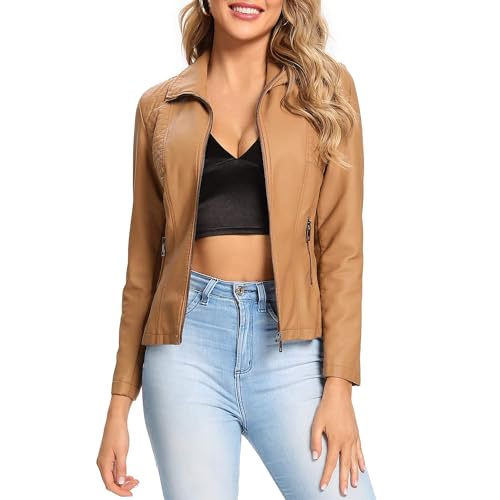 Image of Faux Leather Jacket