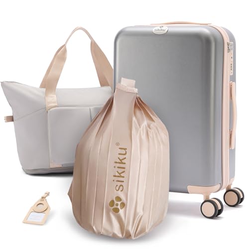 Image of A stylish yet practical suitcase for women