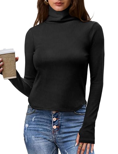Image of Black Turtleneck