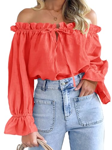 Image of Off The Shoulder Puff Top