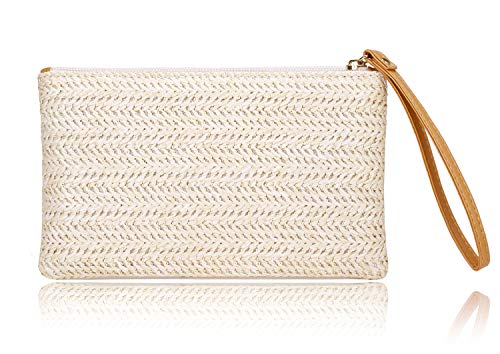 Image of Small straw clutch