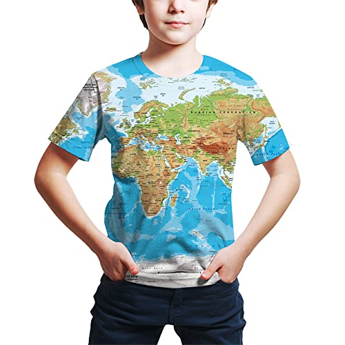 Image of T-shirts with maps
