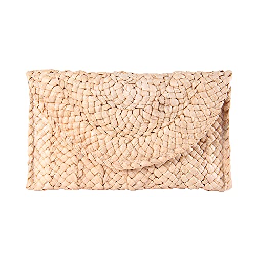 Image of Structured Woven Clutch
