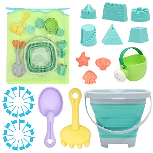 Image of Collapsible Beach Toys Sand Set for Kids