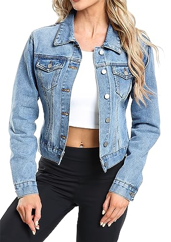 Image of Cropped Denim Jacket