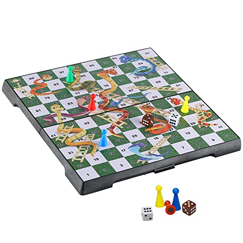 Image of Snakes and Ladders Board Game Set