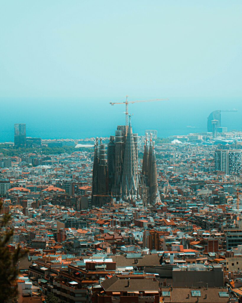 La Sagrada Familia in Barcelona, Spain
