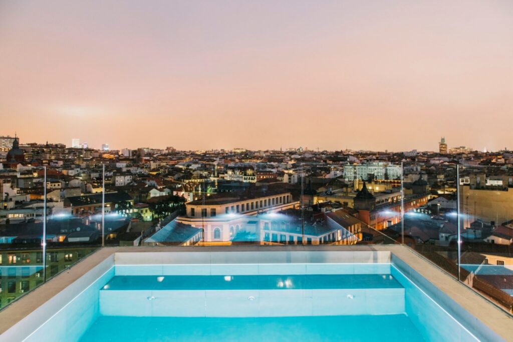 Dear Hotel Madrid rooftop pool