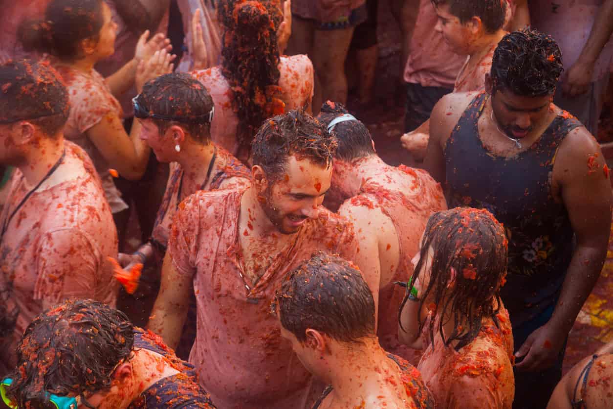 La Tomatina Festival in Spain
