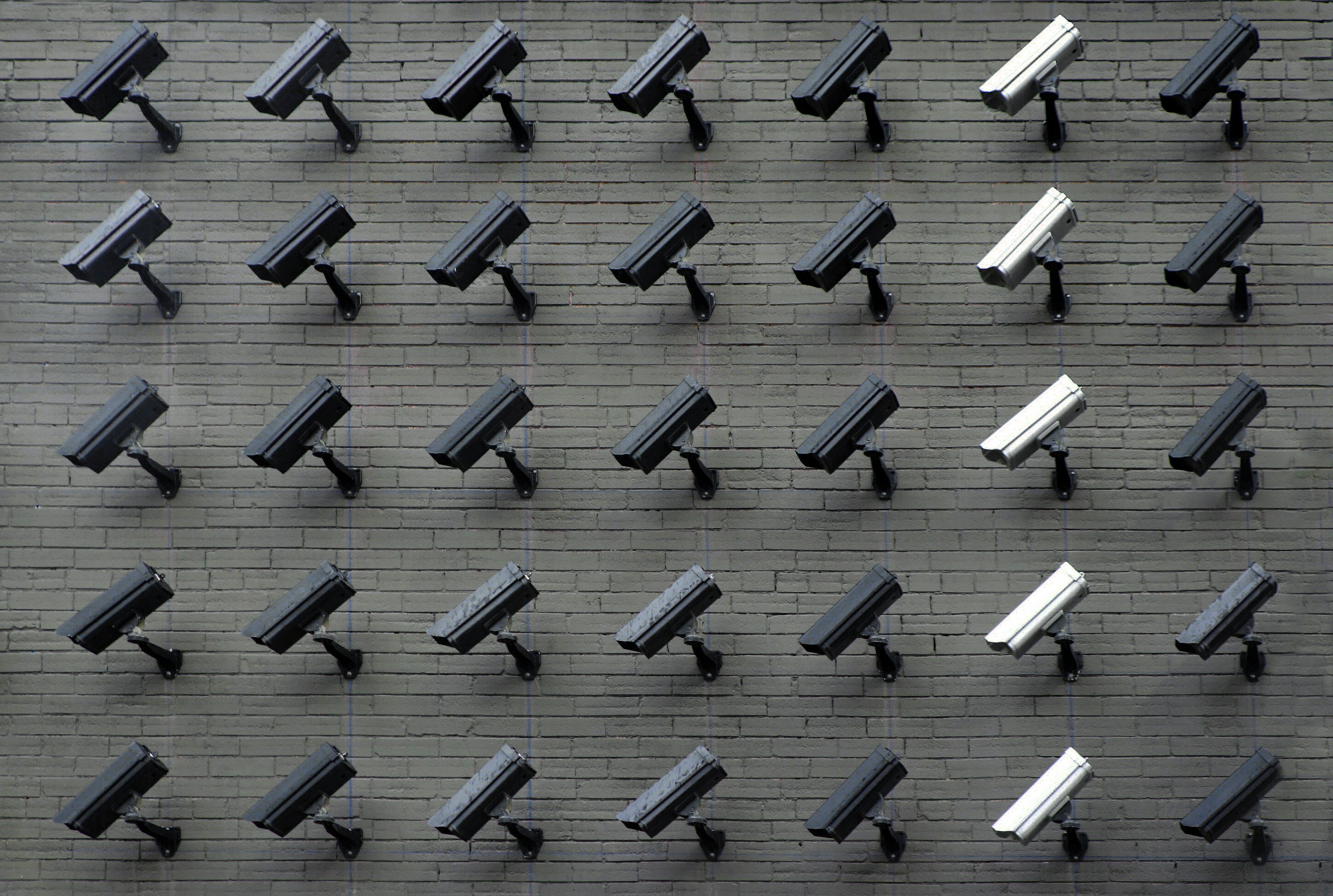 multiple-cameras-on-a-gre-wall